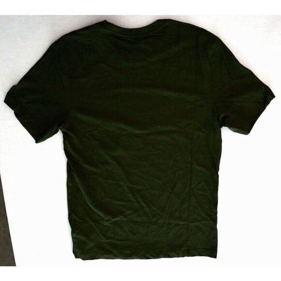 Nike AR6029 330 Men's Sz Small Khaki Green Dri-Fit Crew Neck Training T-Shirt - Picture 2 of 3